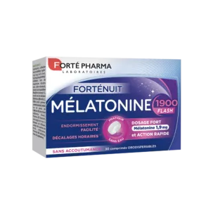 Forté Pharma Forténuit Mélatonine 1900 Flash 30 Comprimés Prix Maroc