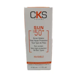 CKS Sun Écran Solaire Invisible Spf50+ – 50ml Parapharmacie Maroc