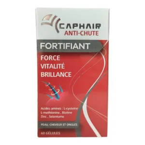 Caphair Anti-Chute Boite 60 Gélules Parapharmacie Maroc