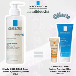 La Roche-Posay Effaclar H ISO-BIOME Crème Lavante Hydratante Apaisante 390ml