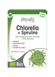 Physalis Chlorella + Spirulina | 200 Comprimés