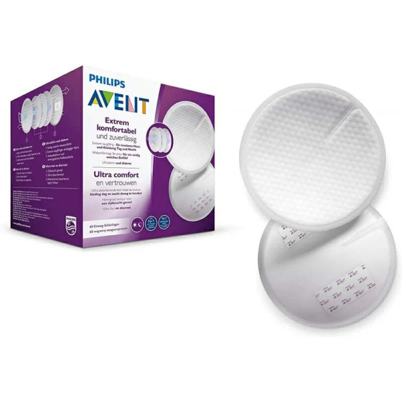 Avent Coussinets d'Allaitement par Jour 60 Unités