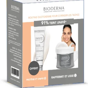 Bioderma Coffret Pigmentbio Soin de Nuit Eclaircissant + Daily Care SPF50+ Soin de Jour Eclaircissant 40ml