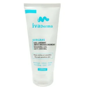 Ivaderma Gel Surgras Nettoyant Anti-Dessèchement 200ml