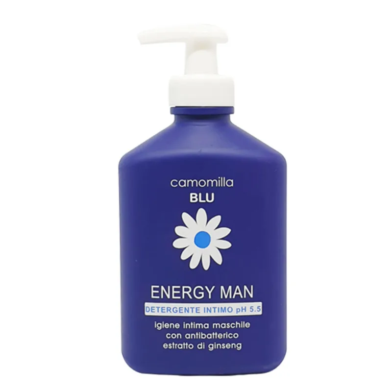 Camomilla Blu Energy Man Gel Nettoyant Intime Pour Homme Ph 5.5 – 300ml