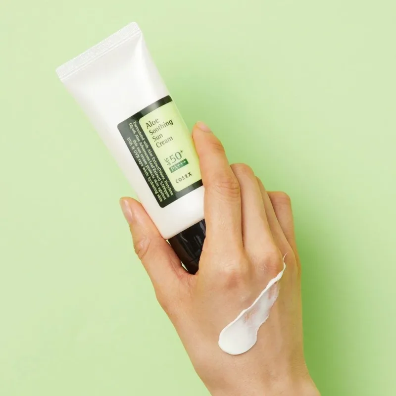 COSRX Aloe Crème Solaire Apaisante SPF50+ - 50ml – Image 3