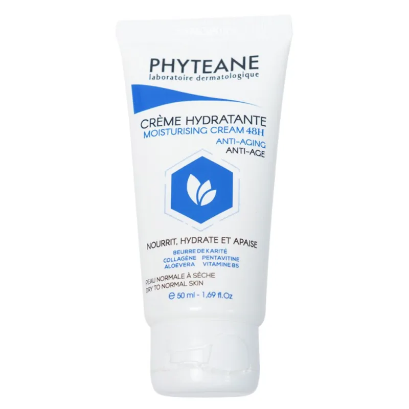 Phyteane Crème Hydratante Anti-Âge 48h – 50ml