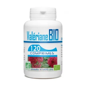 GPH DIFFUSION Valériane Bio - 400 mg - 120 comprimés