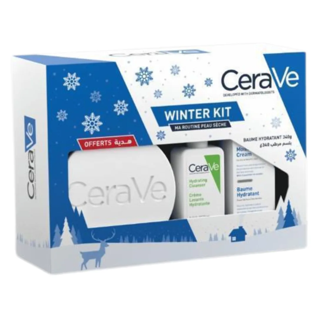 CeraVe Winter Kit - Baume Hydratant 340g Peaux Sèches - Didoucha Parapharmacie