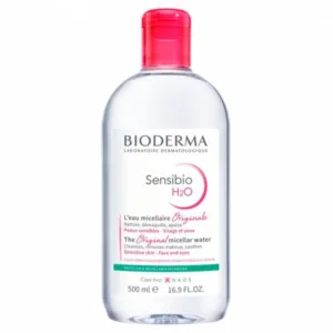 BIODERMA SENSIBIO H2O Eau Micellaire Démaquillante Apaisante 500ml